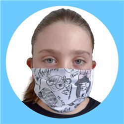 MASCARILLA HIGIÉNICA INFANTIL 3 CAPAS