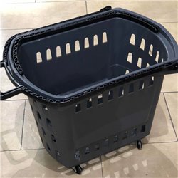 CESTA SUPERMERCADO AZUL 40L