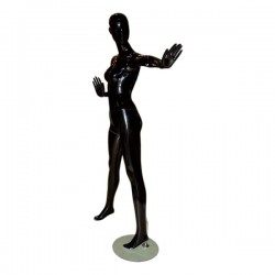 Yonhoo - Equipamiento Comercial | Maniquí Mujer Negro | Ref. 912850