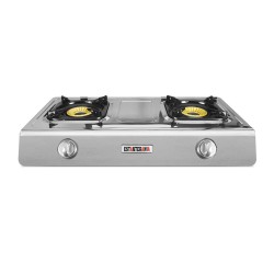 Yonhoo - Equipamiento Comercial | Cocina de Gas 2 Fuegos | Ref. SRB1622