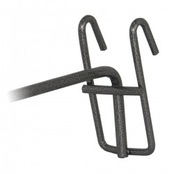 Yonhoo - Equipamiento Comercial | Gancho para Reja Gris - 30 CM (20 Ud) | Ref. 230330