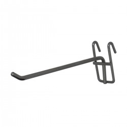 Yonhoo - Equipamiento Comercial | Gancho para Reja Gris - 35 CM (20 Ud) | Ref. 230335