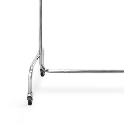 Yonhoo - Equipamiento Comercial | Perchero Metálico Extensible con Ruedas | Ref. 127012R80F