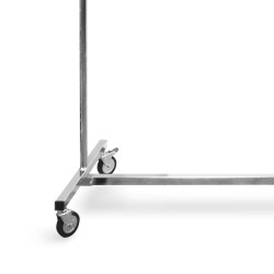 Yonhoo - Equipamiento Comercial | Perchero Metálico Extensible con Ruedas | Ref. 127063R80F