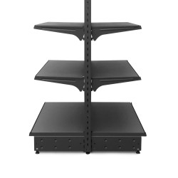Yonhoo - Equipamiento Comercial | Góndola Comercio Gris | Ref. GON-GRIS