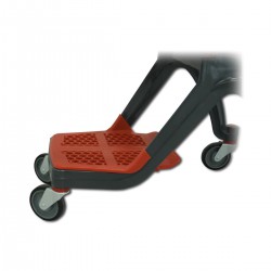 Yonhoo - Equipamiento Comercial | Carro de Supermercado Plástico Rojo 120 Litros | Ref. 473120