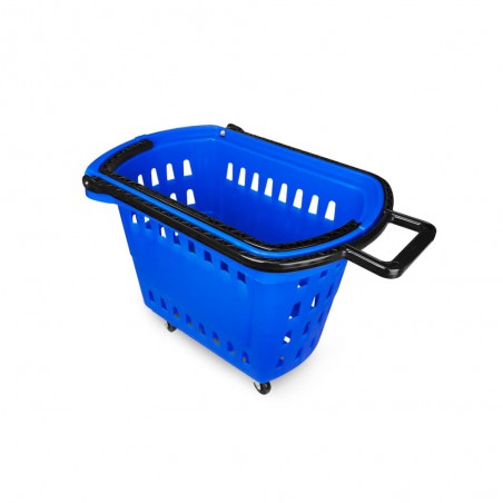 Cesta Supermercado Azul