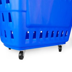 Yonhoo - Equipamiento Comercial | Cesta Supermercado Azul | Ref. 601804