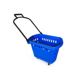 Yonhoo - Equipamiento Comercial | Cesta Supermercado Azul | Ref. 601904