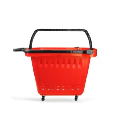 Yonhoo - Equipamiento Comercial | Cesta Supermercado Roja | Ref. 601905