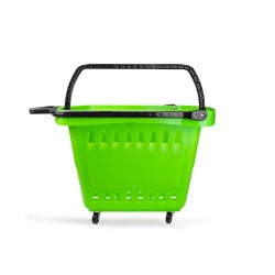 Yonhoo - Equipamiento Comercial | Cesta Supermercado Verde | Ref. 601806
