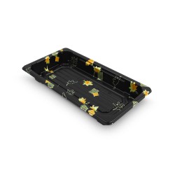 Yonhoo - Equipamiento Comercial | Bandeja Desechable Sushi - 16 x 9 CM | Ref. ZJ213011