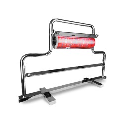 Yonhoo - Equipamiento Comercial | Portabobinas Papel Regalo - Plata/Brillo | Ref. 120301