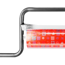 Yonhoo - Equipamiento Comercial | copy of Portabobinas Papel Regalo - Plata/Brillo | Ref. 120302