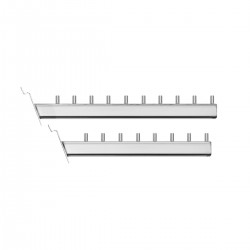 Gancho Grueso Inclinado para Tablero - 40 CM