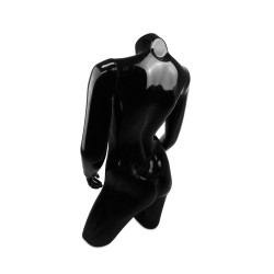 Yonhoo - Equipamiento Comercial | Maniquí Busto Mujer Negro | Ref. 912326