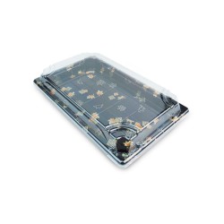 Yonhoo - Equipamiento Comercial | Bandeja Desechable Sushi - 24 x 15 CM | Ref. ZJ213091