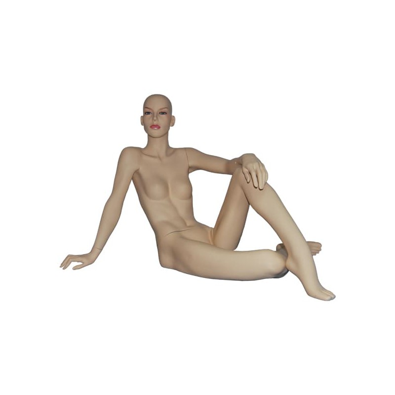 Maniquí Mujer Sentada Carne Maniquí Mujer Sentada Carne